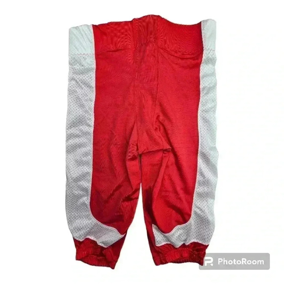Nike Men's Open Field Football Pants Scarlet Red/ White #615745/658 NWT M or L - Picture 4 of 10
